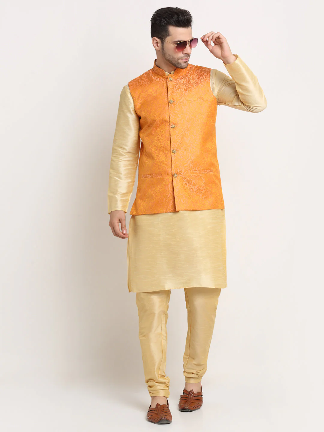 Men's Jacquard Woven Design Jacket Only - Image 9