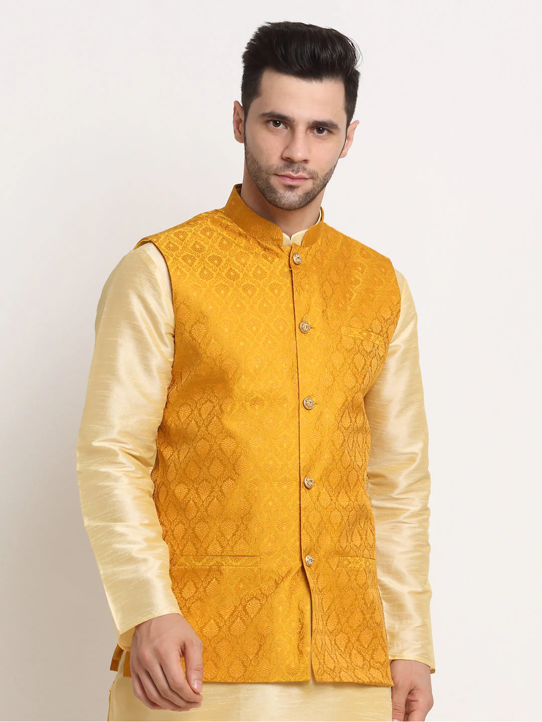 Men's Jacquard Woven Design Jacket Only - Image 223