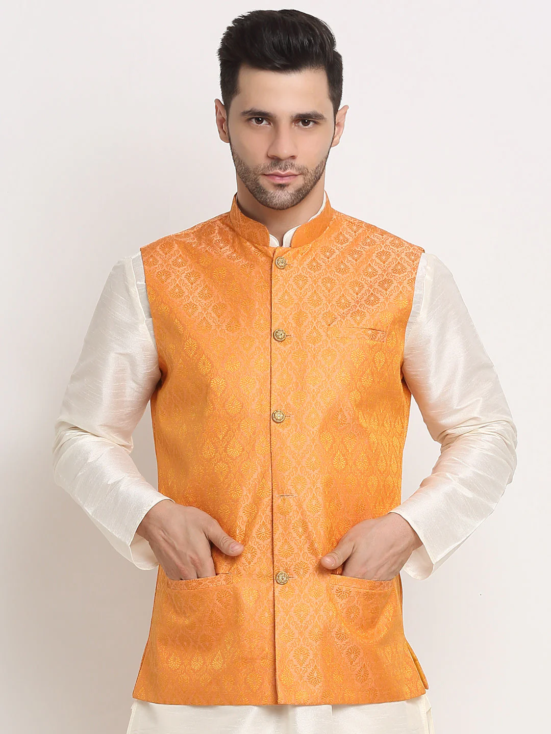Men's Jacquard Woven Design Jacket Only - Image 62