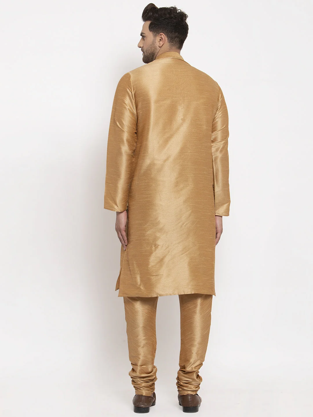 Men's Silk Kurta Churidar Set - Image 12