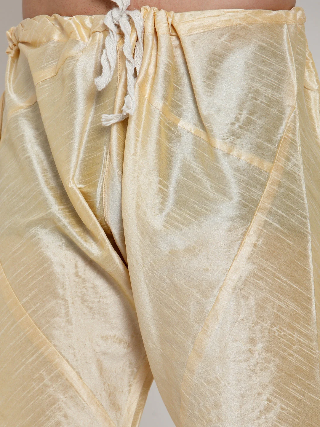 Men's Silk Kurta Churidar Set - Image 20