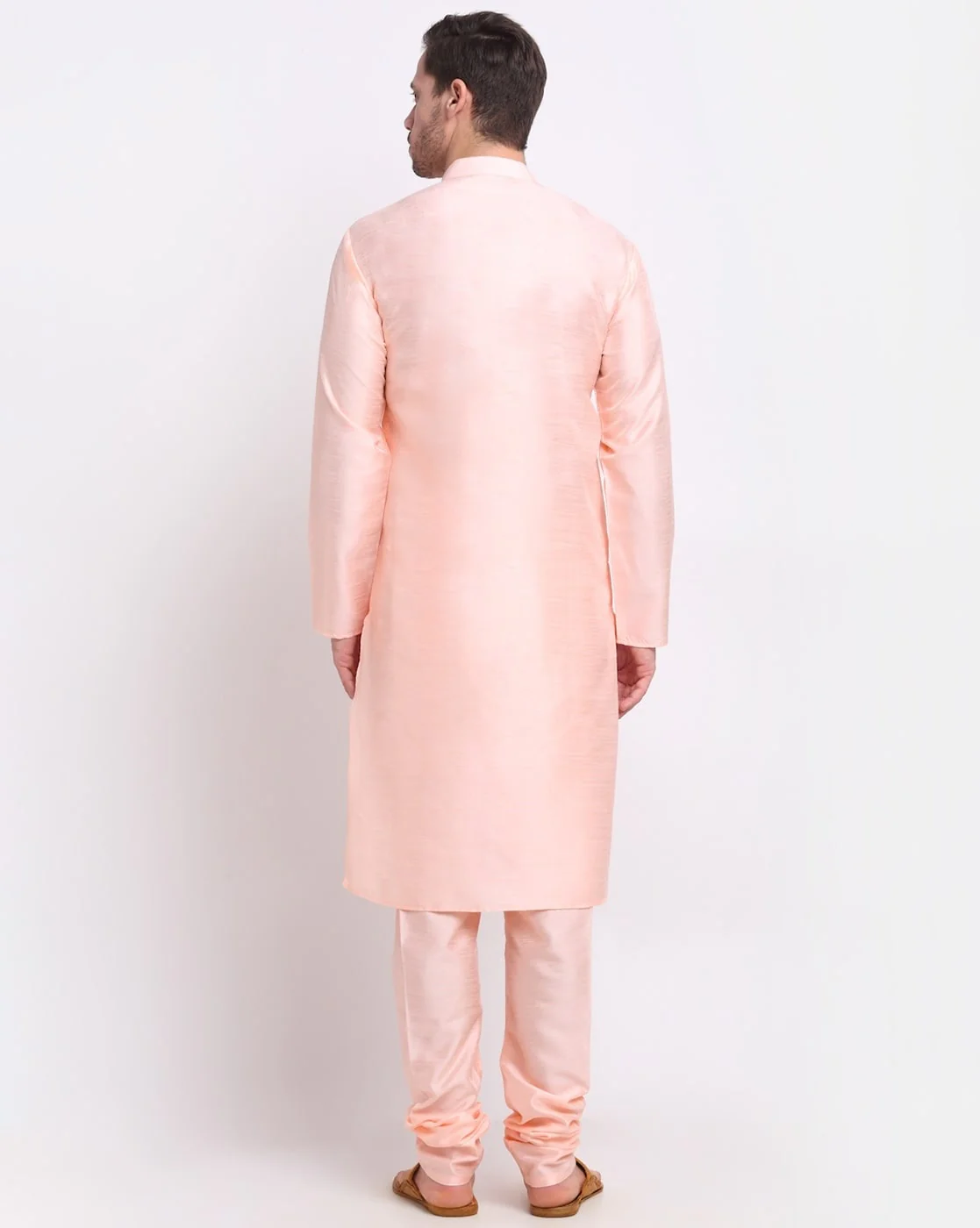 Men's Silk Kurta Churidar Set - Image 94