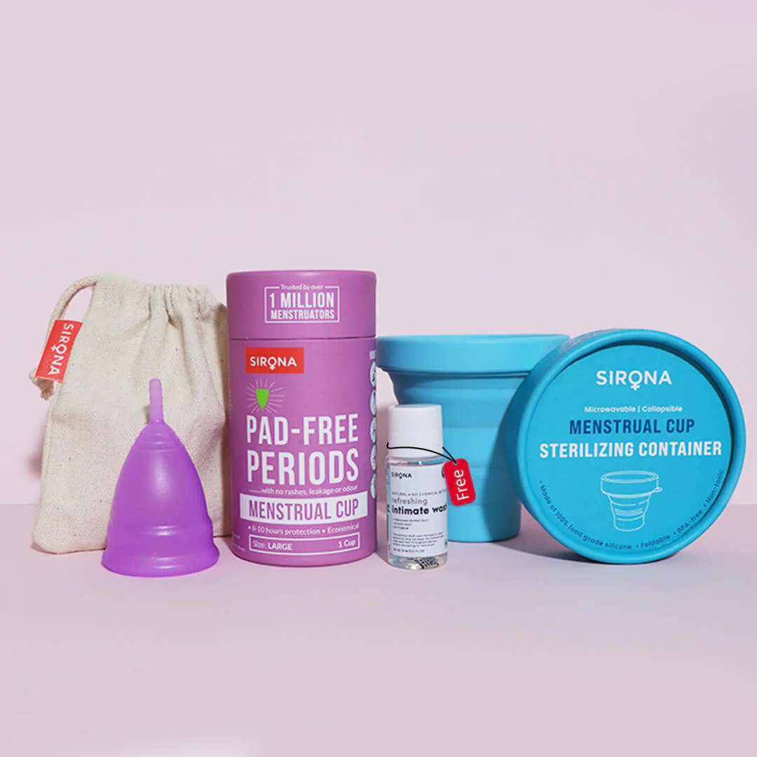 Menstrual Cup & Sterilizer Kit - FREE Mini Intimate Wash - Image 36