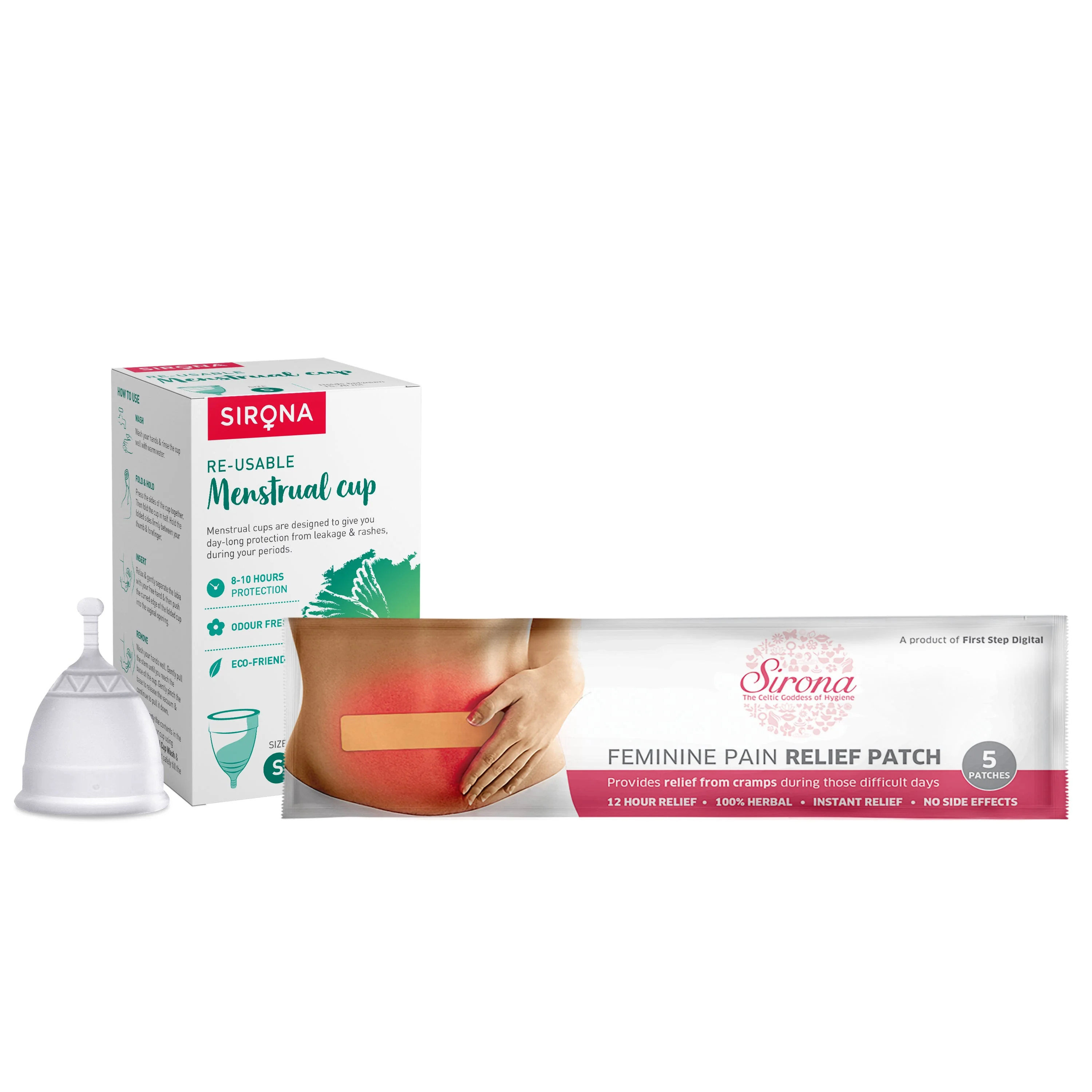 Menstrual Cup with Pain Patch - Image 185