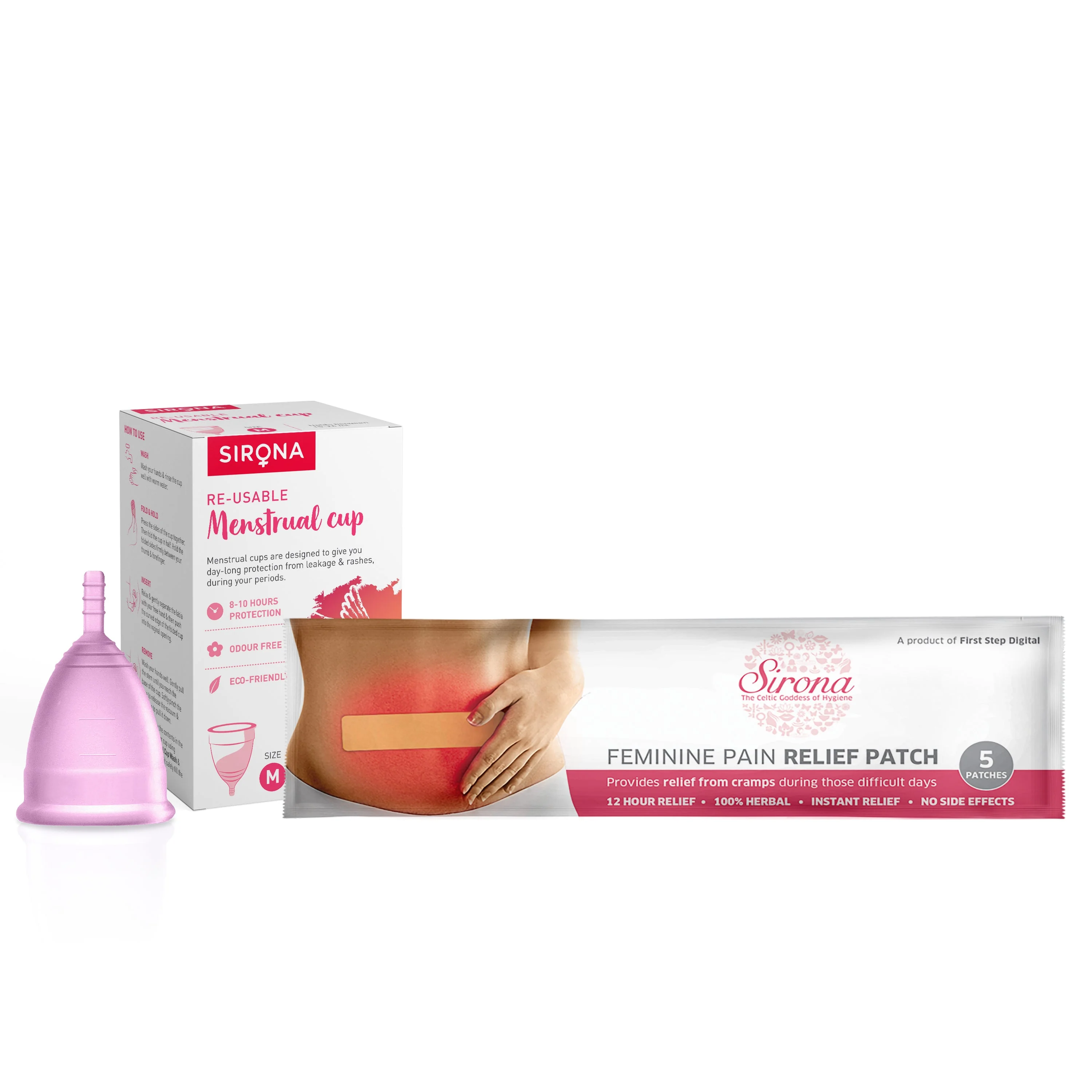 Menstrual Cup with Pain Patch - Image 187