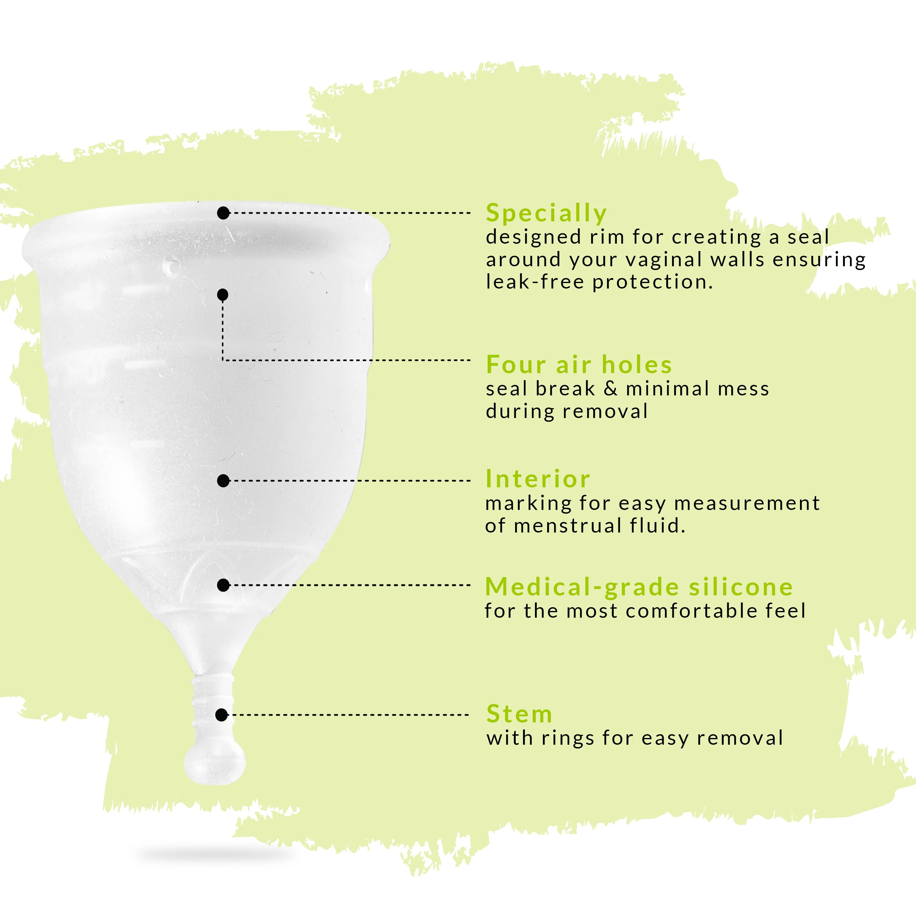 Menstrual Cup with Pain Patch - Image 4