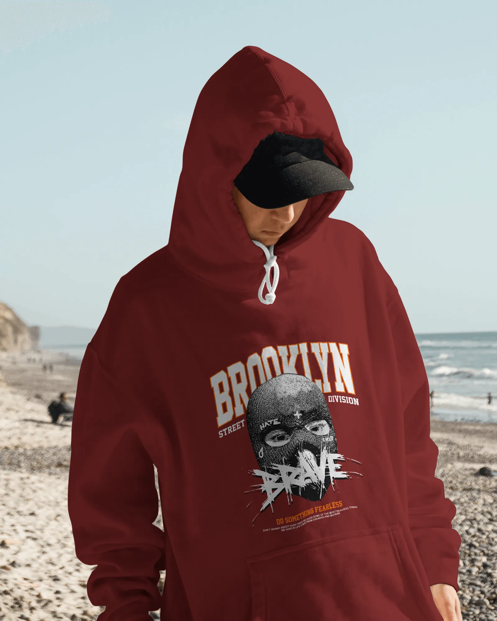 Mercury X “Brooklyn Brave” 300 GSM Heavy Fleece Hoodie – Fearless Streetwear Engineered for Comfort - Image 4