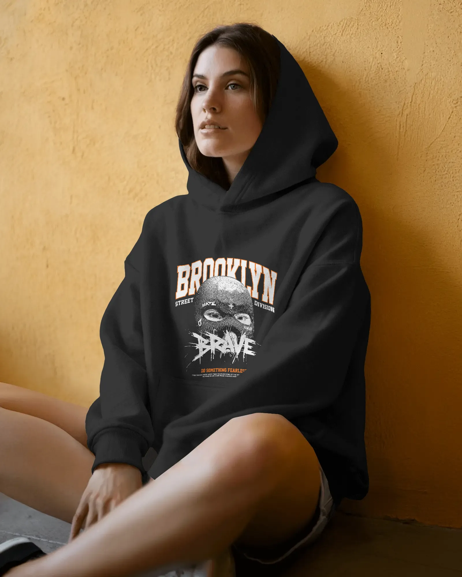 Mercury X “Brooklyn Brave” 300 GSM Heavy Fleece Hoodie – Fearless Streetwear Engineered for Comfort - Image 5