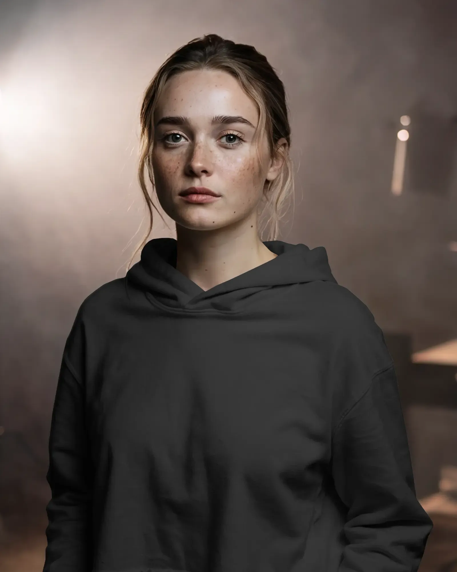 Mercury X Premium 300 GSM Fleece Hoodie (Black) – Ultra-Soft, Heavyweight Streetwear Essential - Image 4