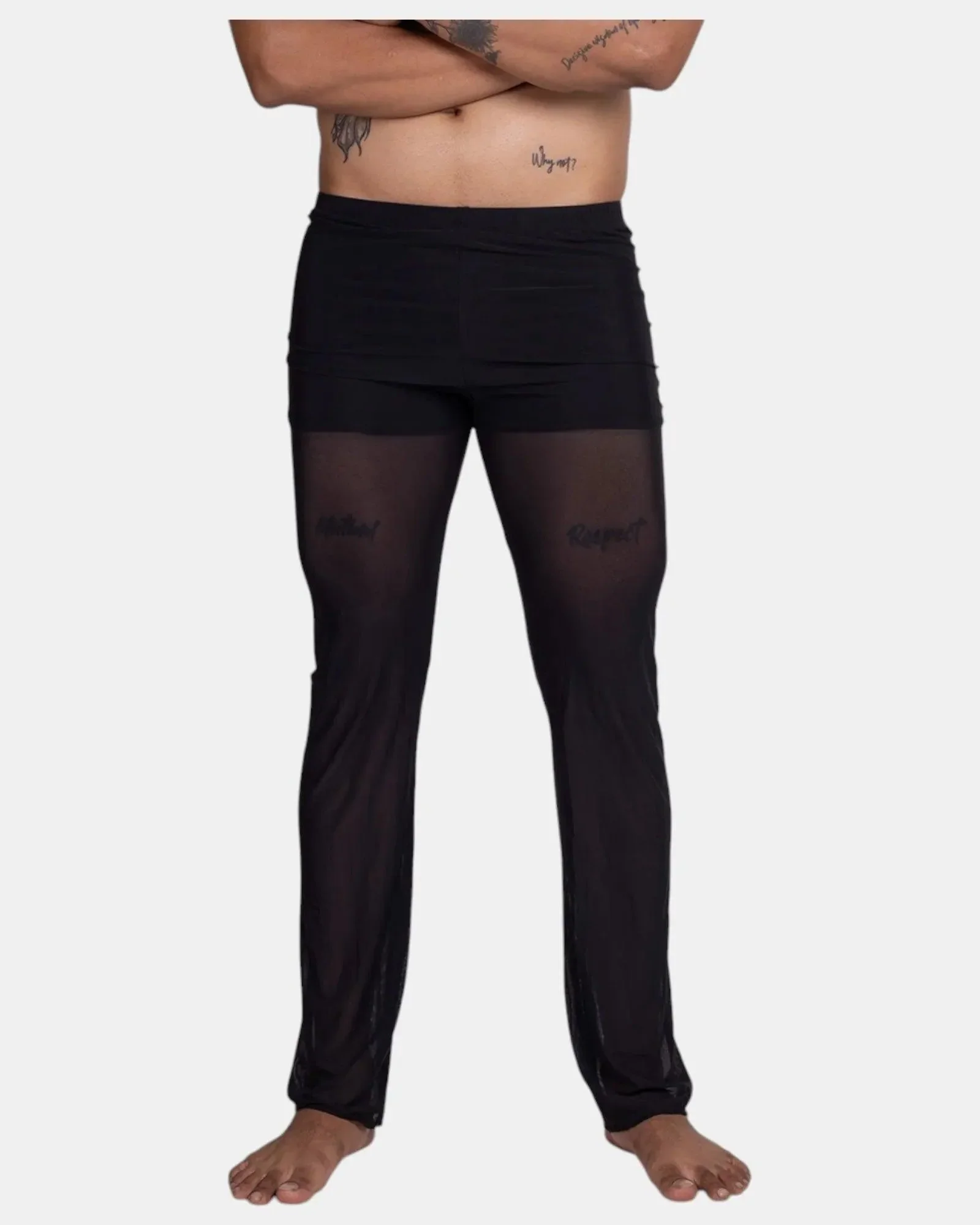 Mesh Pants /Black - Image 9