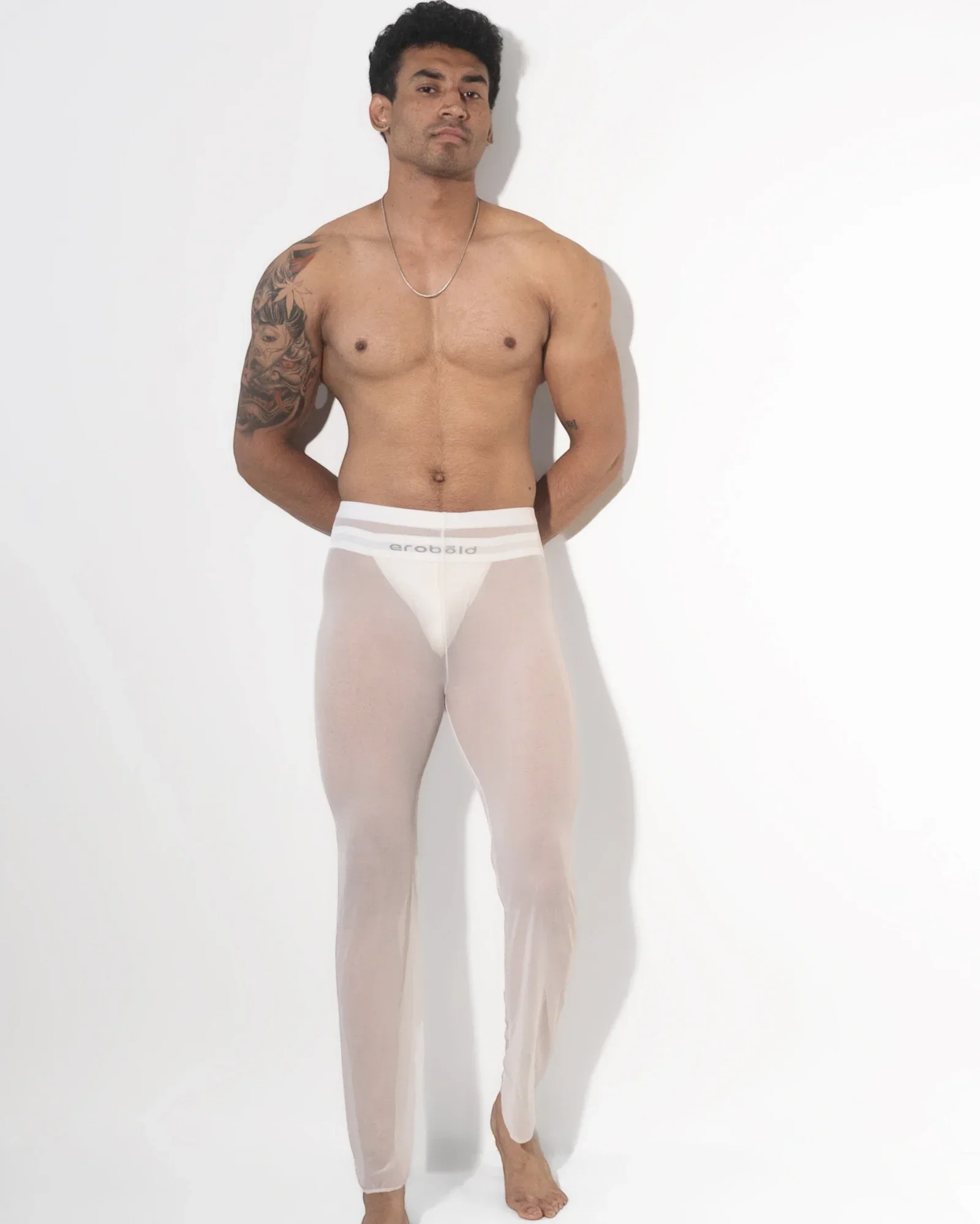 Mesh Pants /White - Image 3