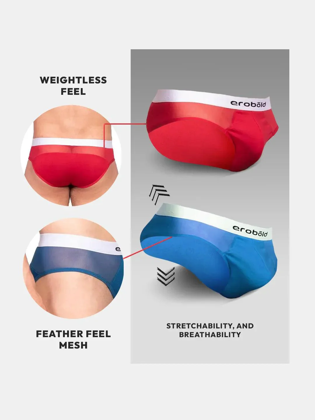 Meshy Affair Brief /White - Image 5