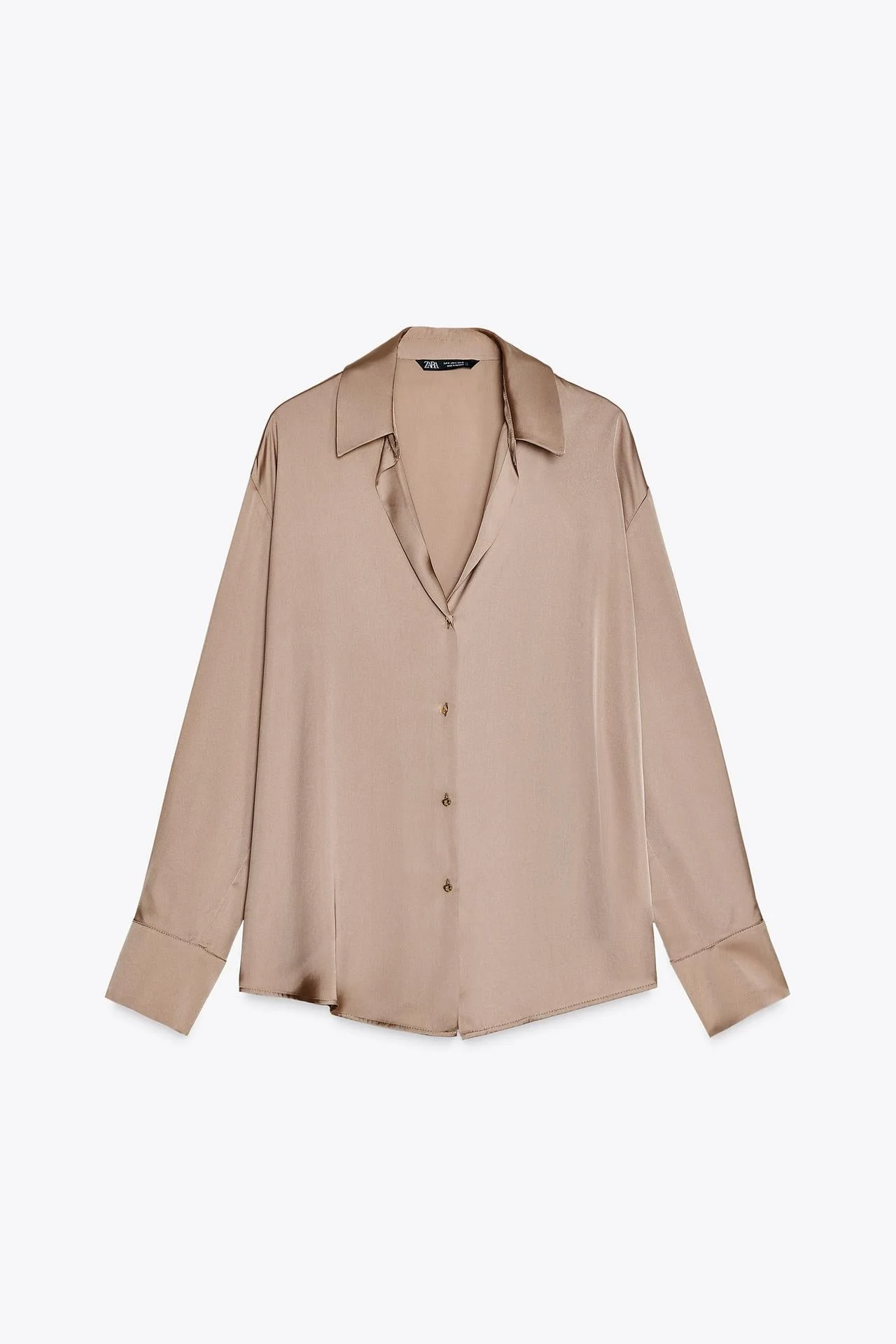 MESSALINE SATIN SHIRT - Image 12