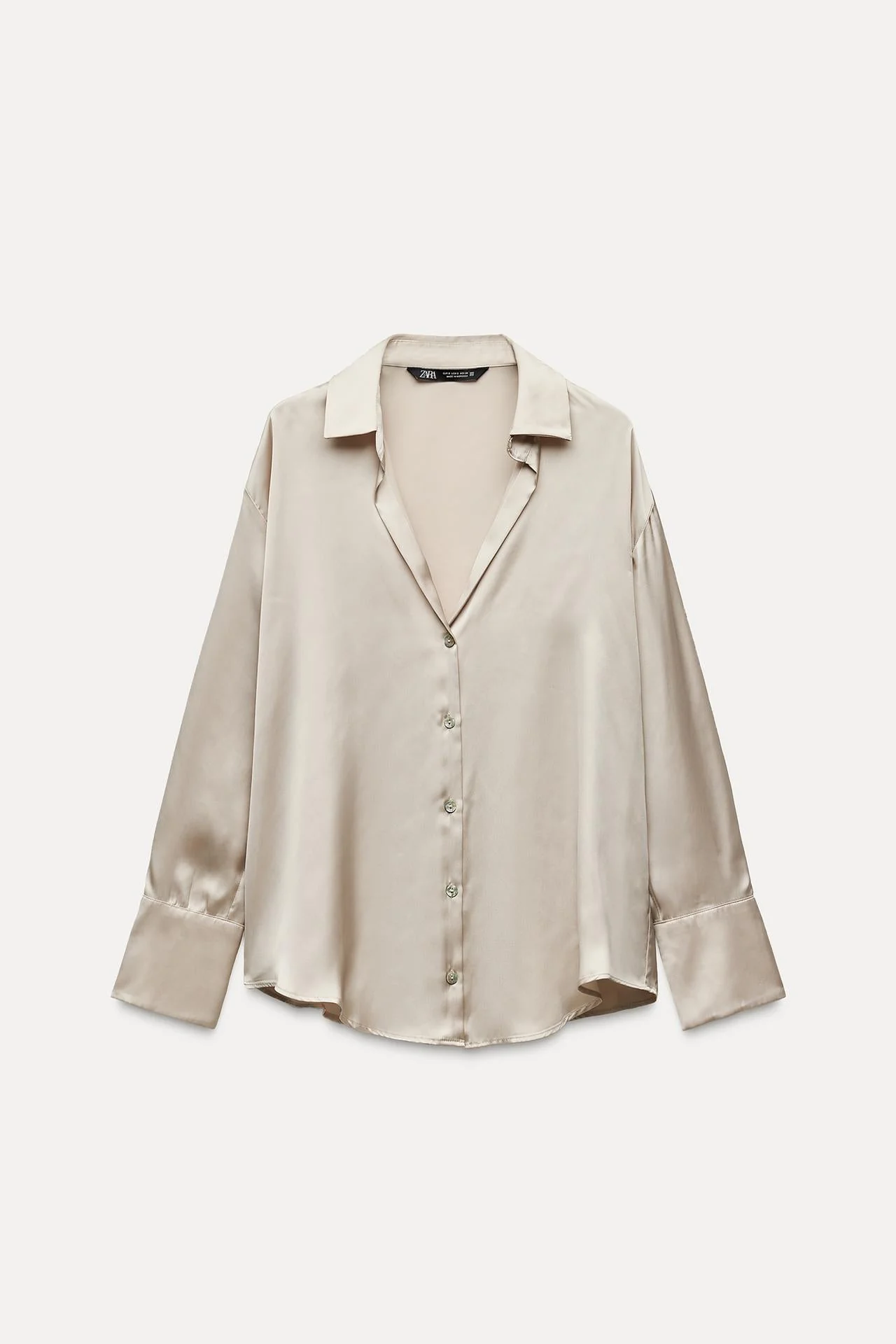 MESSALINE SATIN SHIRT - Image 7