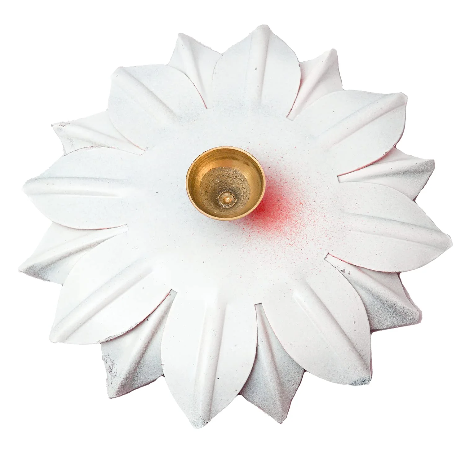 Metal Lotus Diya for Pooja Lamp - Image 7