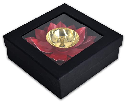 Metal Lotus Diya for Pooja Lamp - Image 8