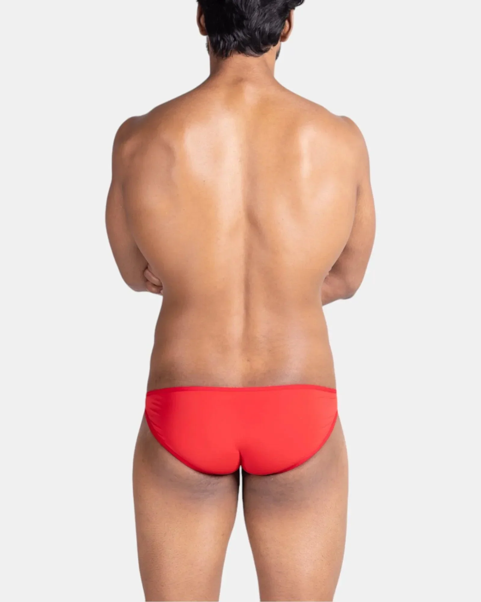 Metal Mark Brief BXY (Silver x Red) - Image 4