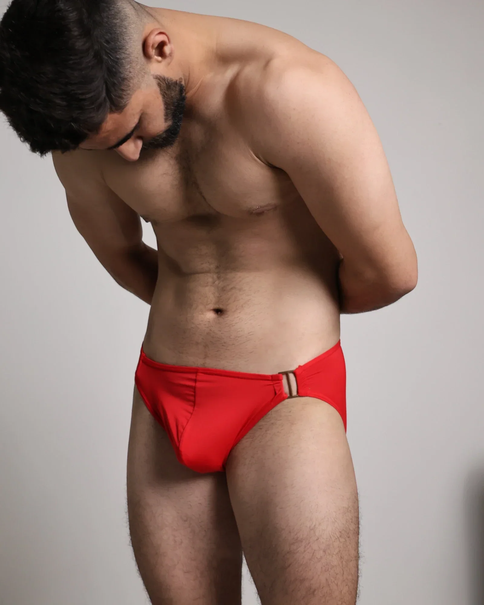 Metal Mark Brief BXY (Silver x Red) - Image 7