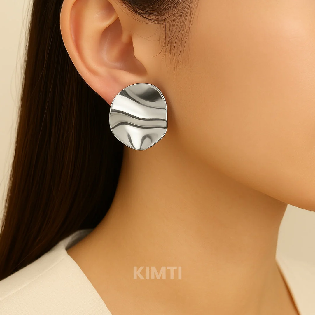 Metal Studs Earring - Image 2