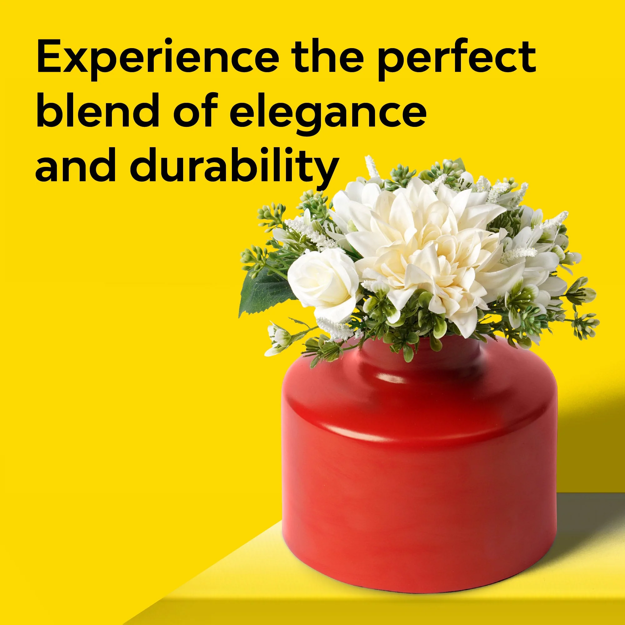 Metallic Pot Vase - Image 6