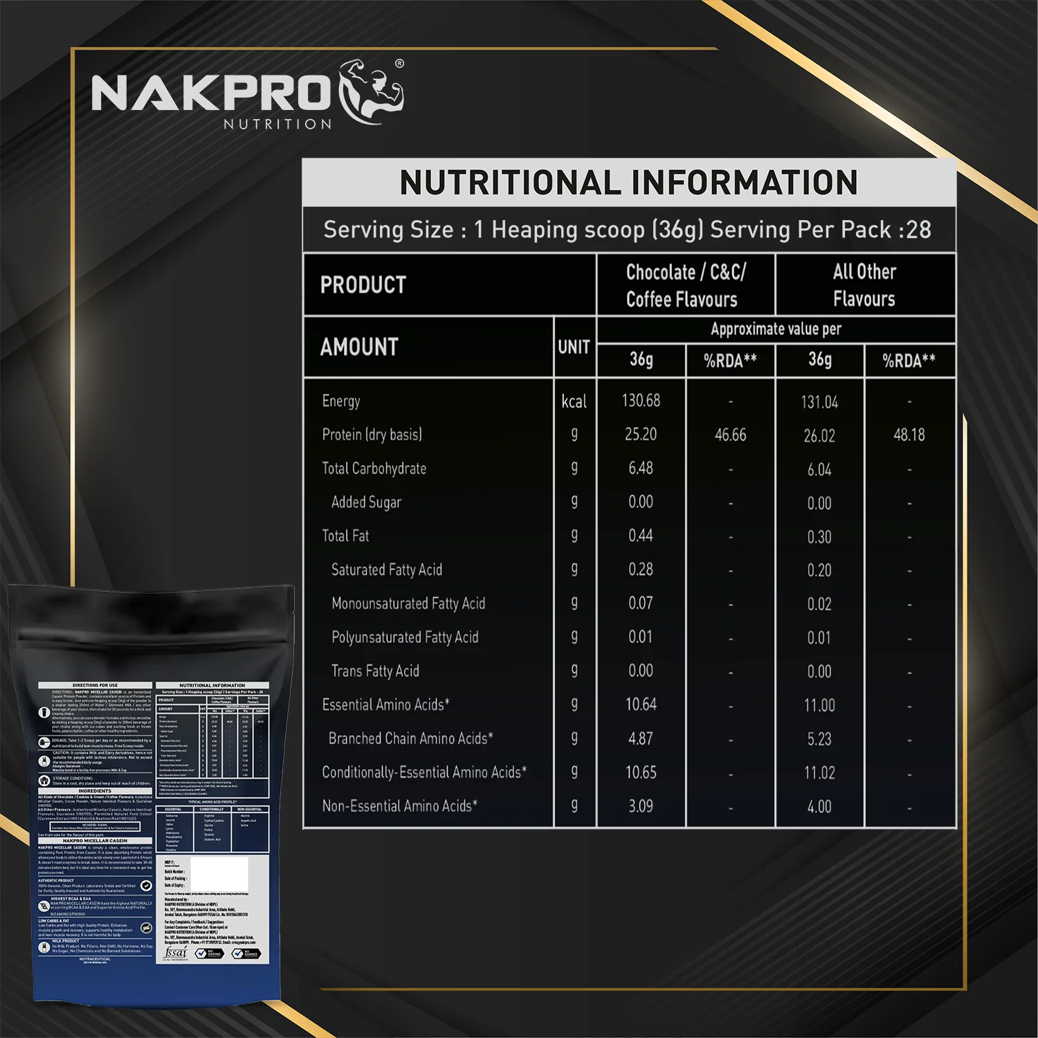 Micellar Casein Protein Powder - Image 177