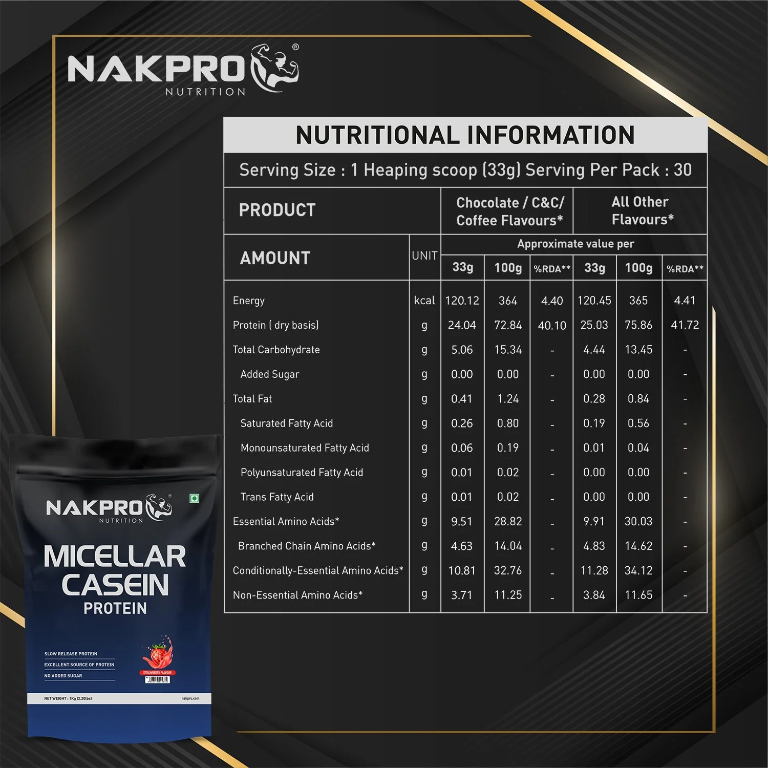 Micellar Casein Protein Powder - Image 36