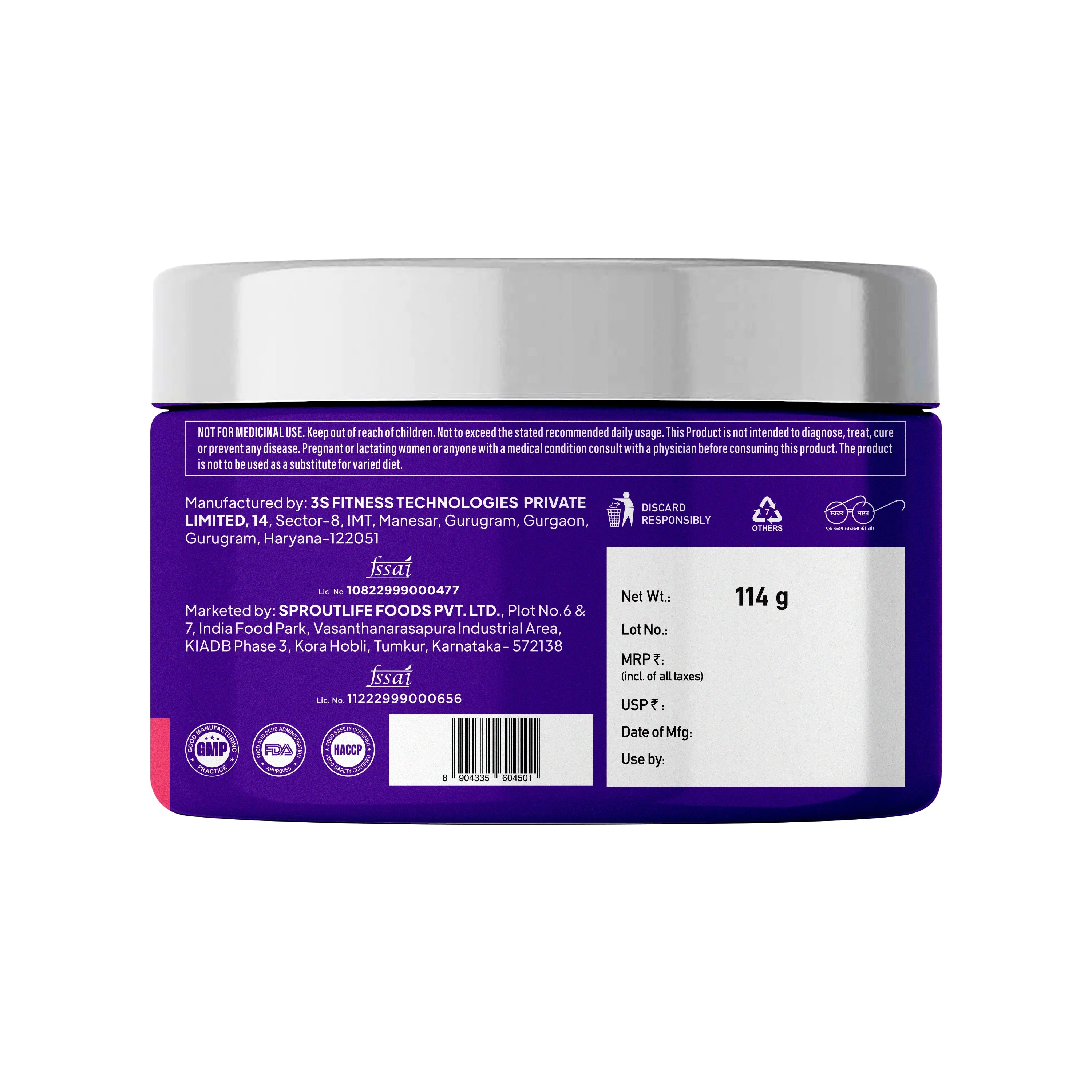 Micronised Creatine Monohydrate - Watermelon - 3g per scoop 114g - Image 7