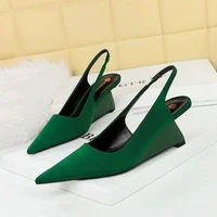 Mid Low Wedges Heels - Image 7