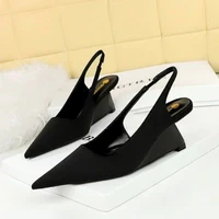 Mid Low Wedges Heels - Image 8