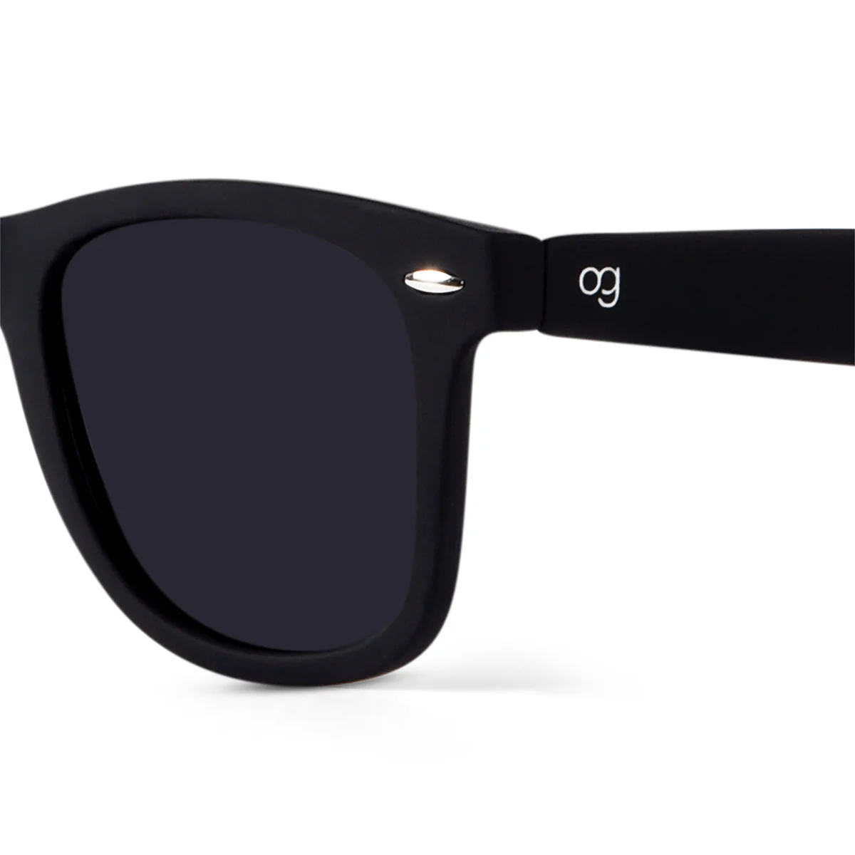 Midnight Polarized Wayfarer Sunglasses - Image 2