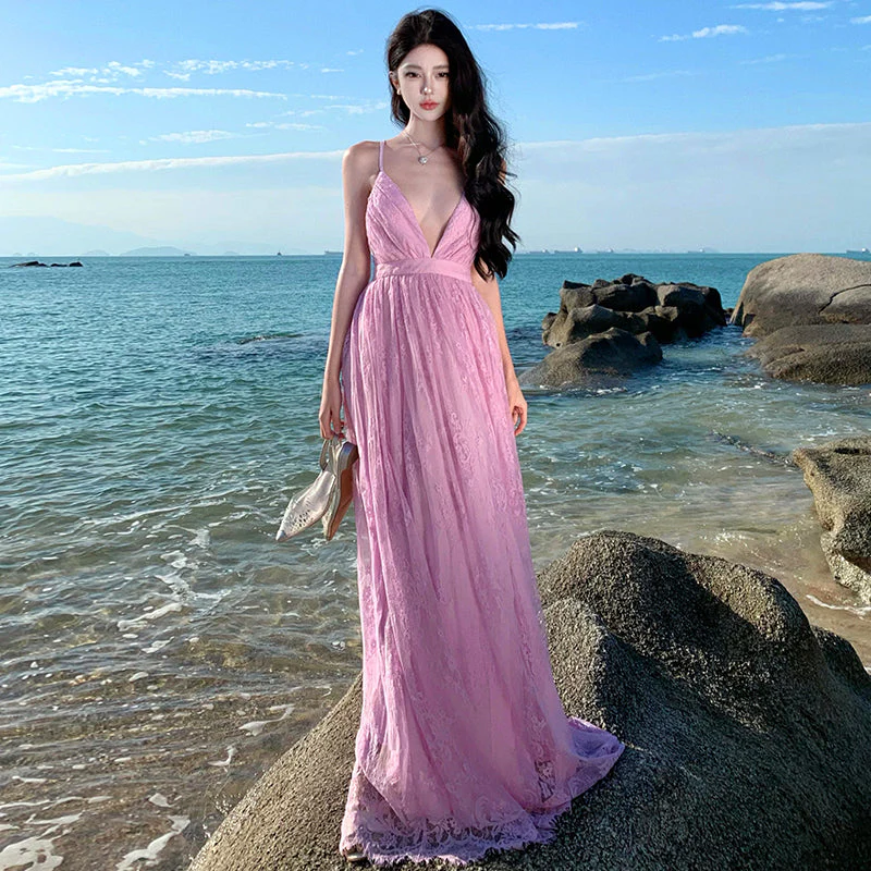 Milani Lace Maxi Dress - Image 4