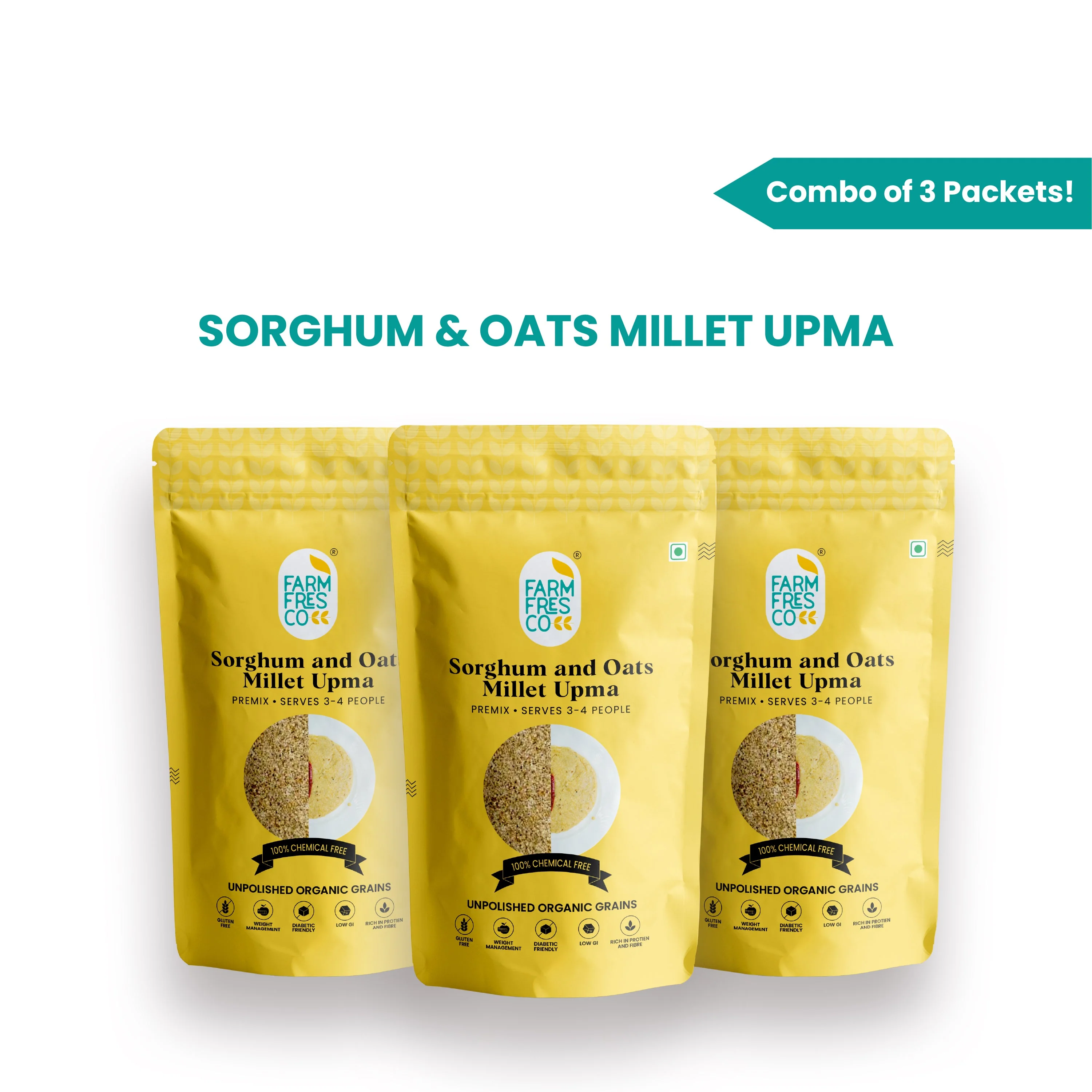 Millet Upma (Jowar & Oats Upma) | 165g, Pack of 1 - Image 13