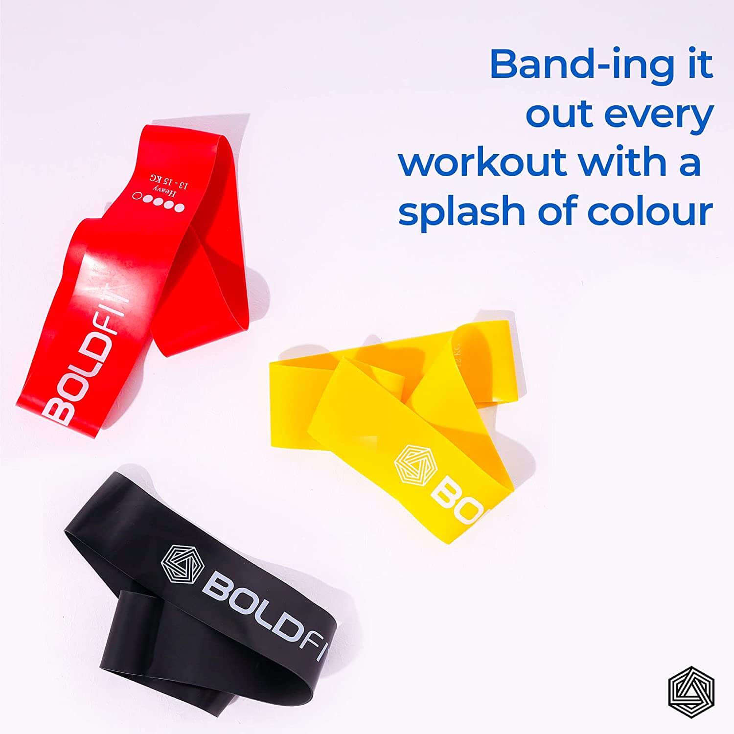 Mini Loop Resistance Bands - Set of 5 - Image 12