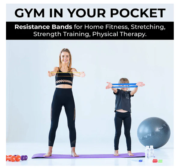 Mini Loop Resistance Bands - Set of 5 - Image 5