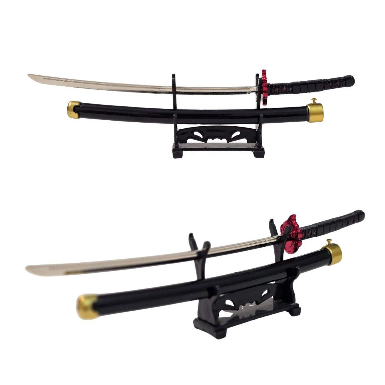 Mini Metal Katana (not sharp, 24 cm) | Button open (katana stand not included) - Image 38