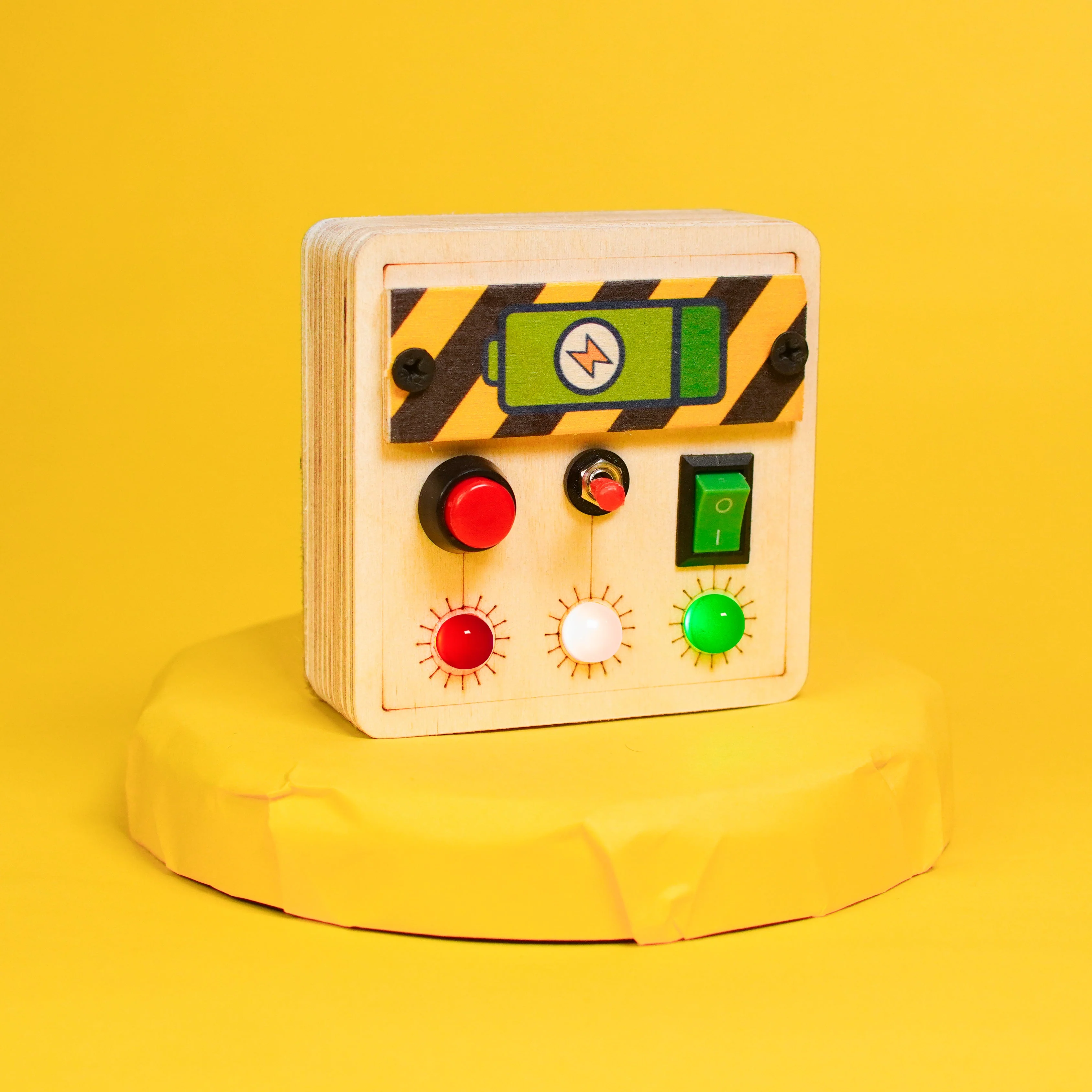 Mini Switch Montessori Busy Board-V4 - Image 3