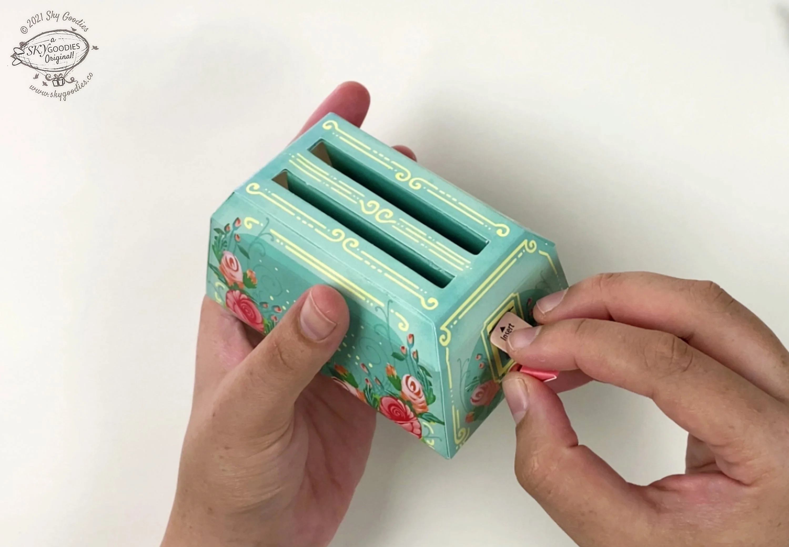 Mini Toaster Desk Calendar 2025 - DIY Paper Craft Kit - Image 11