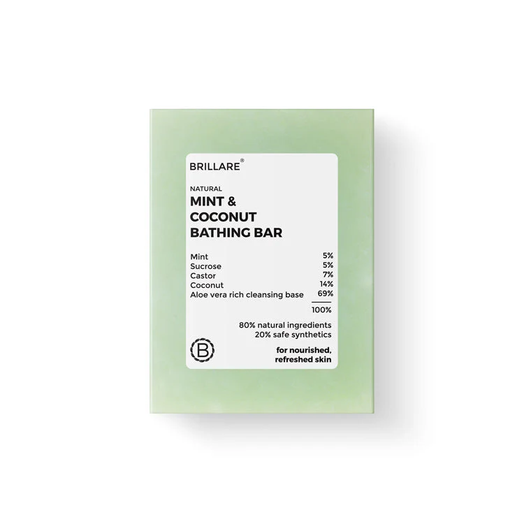 Mint & Coconut Bathing Bar - Image 4
