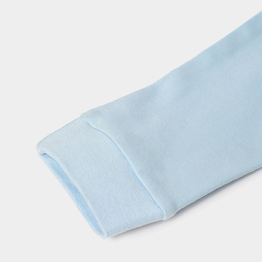 Misty Blue Baby Sleepsuit Newborn - Image 9