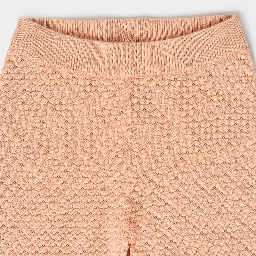 Misty Coral Knitted Baby Girl Jumper Clothes Set - Image 11