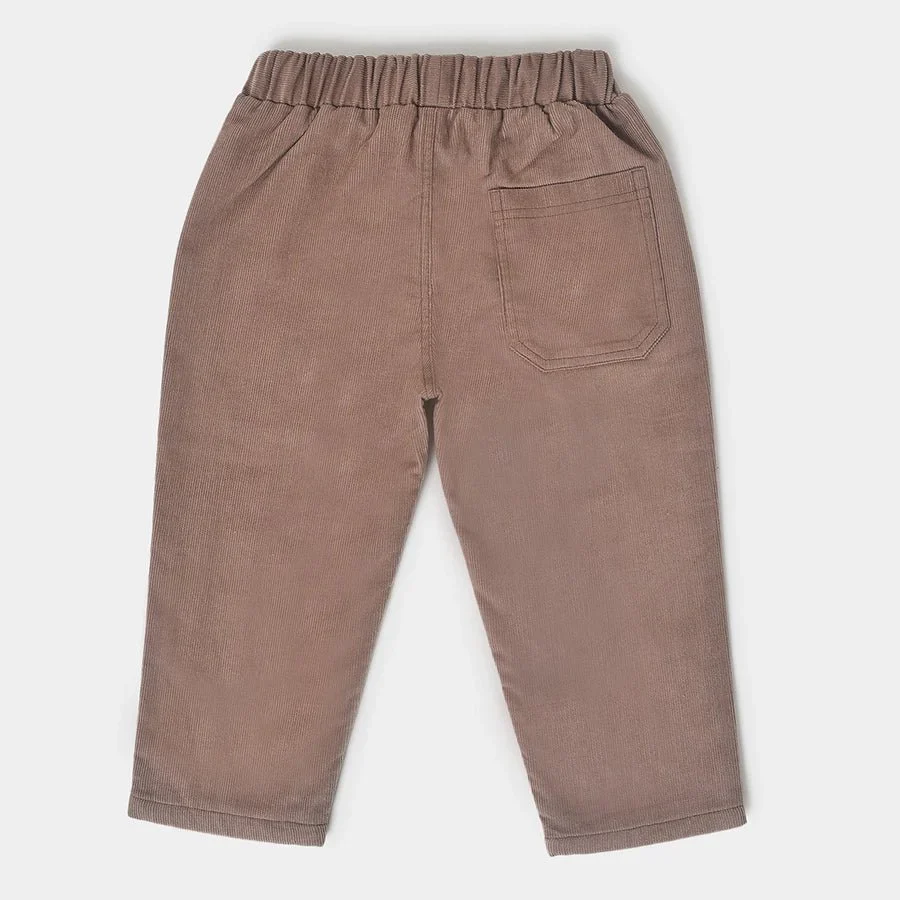 Misty Corduroy Brown Baby Boy Trouser Pants - Image 3