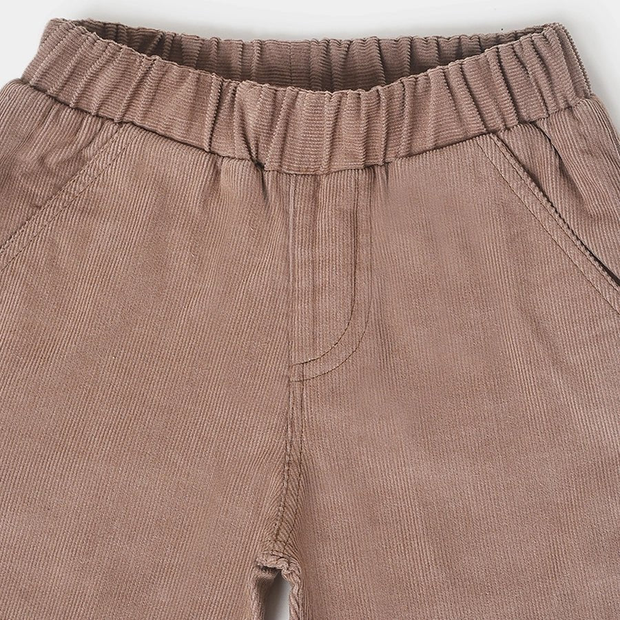 Misty Corduroy Brown Baby Boy Trouser Pants - Image 4