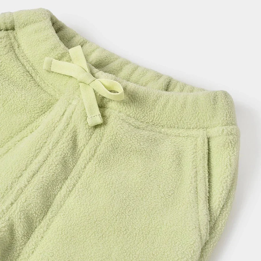 Misty Green Knitted Pyjamas For Baby Boy - Image 5