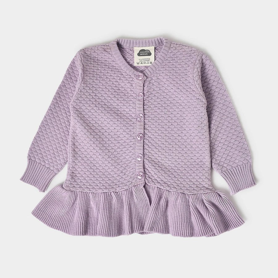 Misty Knitted Baby Cardigan With Pyjama Set - Image 4