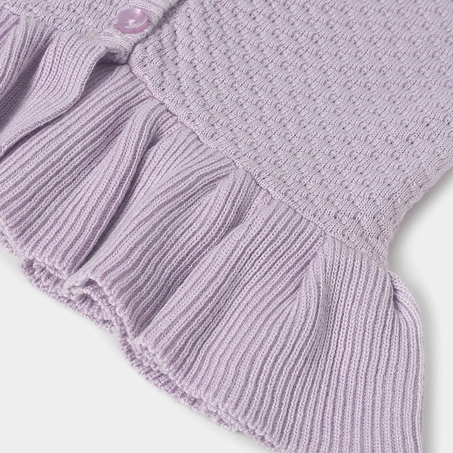 Misty Knitted Baby Cardigan With Pyjama Set - Image 9