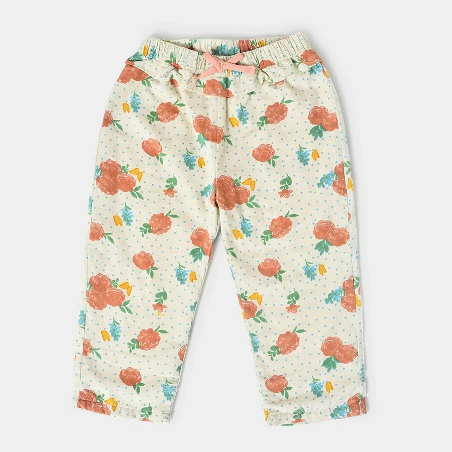 Misty Knitted Blooming Cream Baby Jogger Set