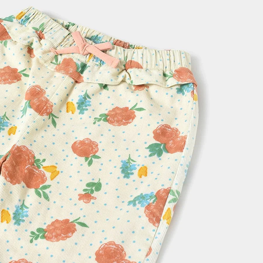 Misty Knitted Blooming Cream Baby Jogger Set - Image 5