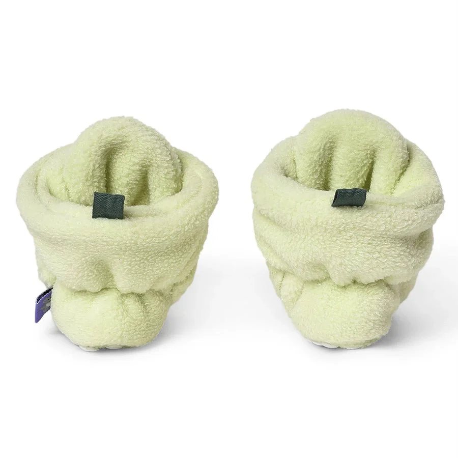 Misty Moose Antipill Newborn Booties Green - Image 3