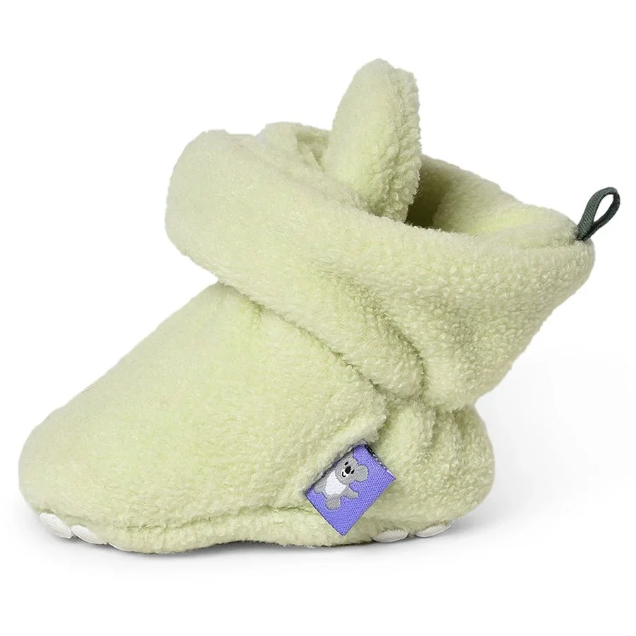 Misty Moose Antipill Newborn Booties Green - Image 5