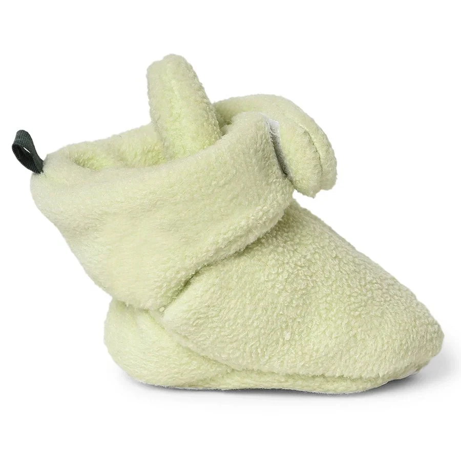 Misty Moose Antipill Newborn Booties Green - Image 6